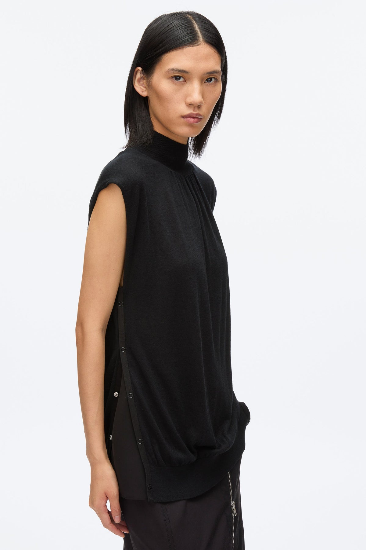 Mockneck Shell Black
