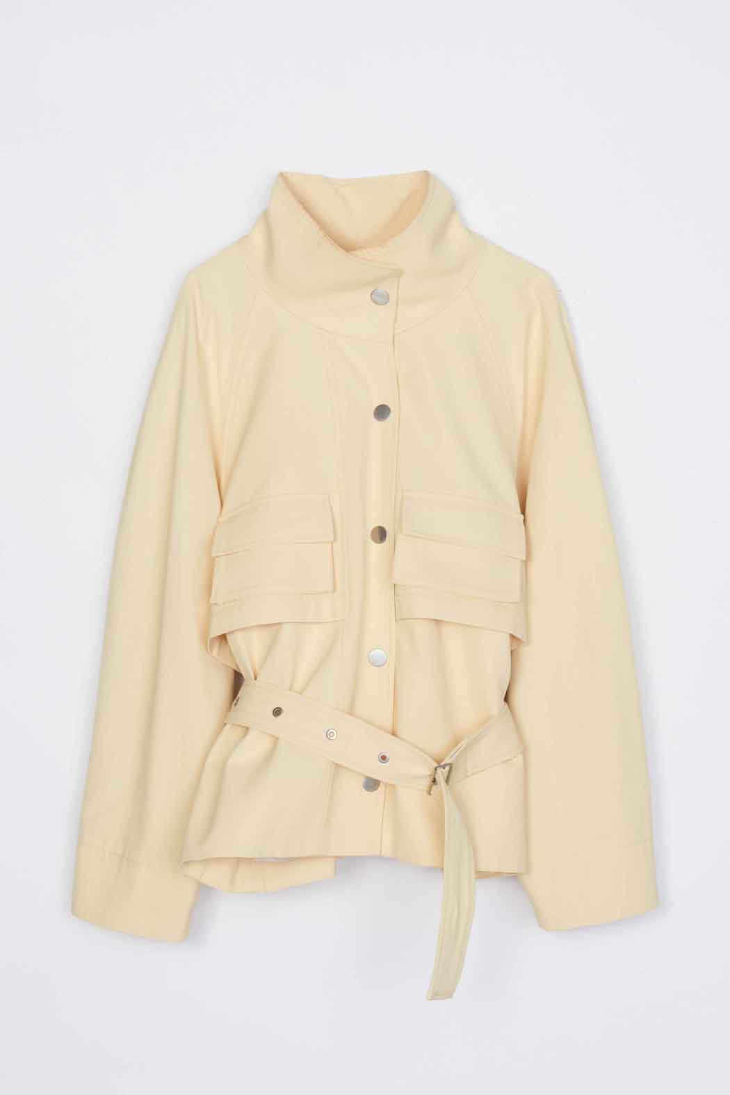 Belted Utility Jacket Ginko