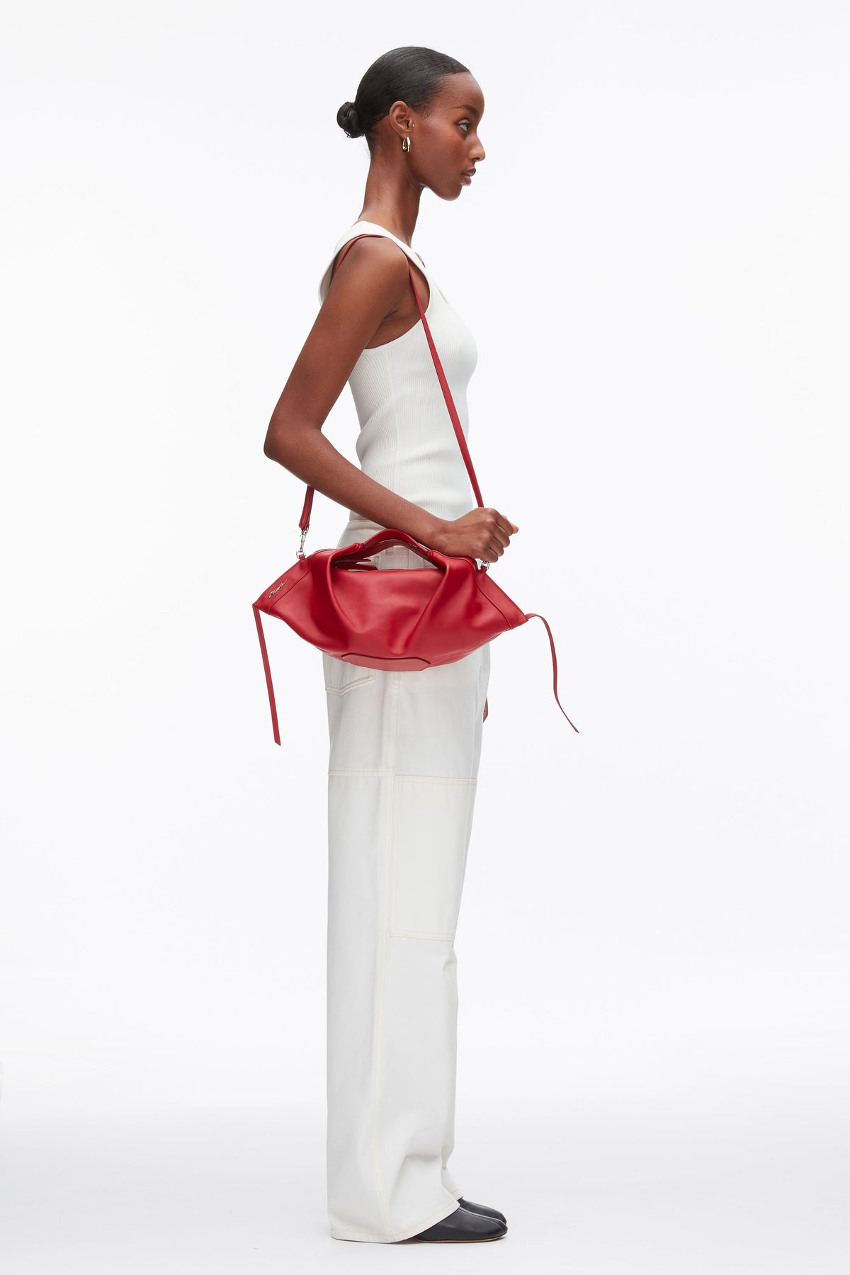 Luna Mini Crossbody Bag Lipstick