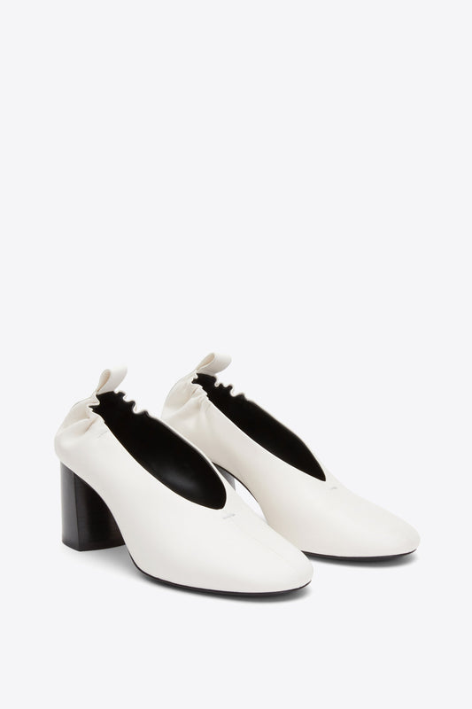 Nadia Ballerina Pumps Ant. White