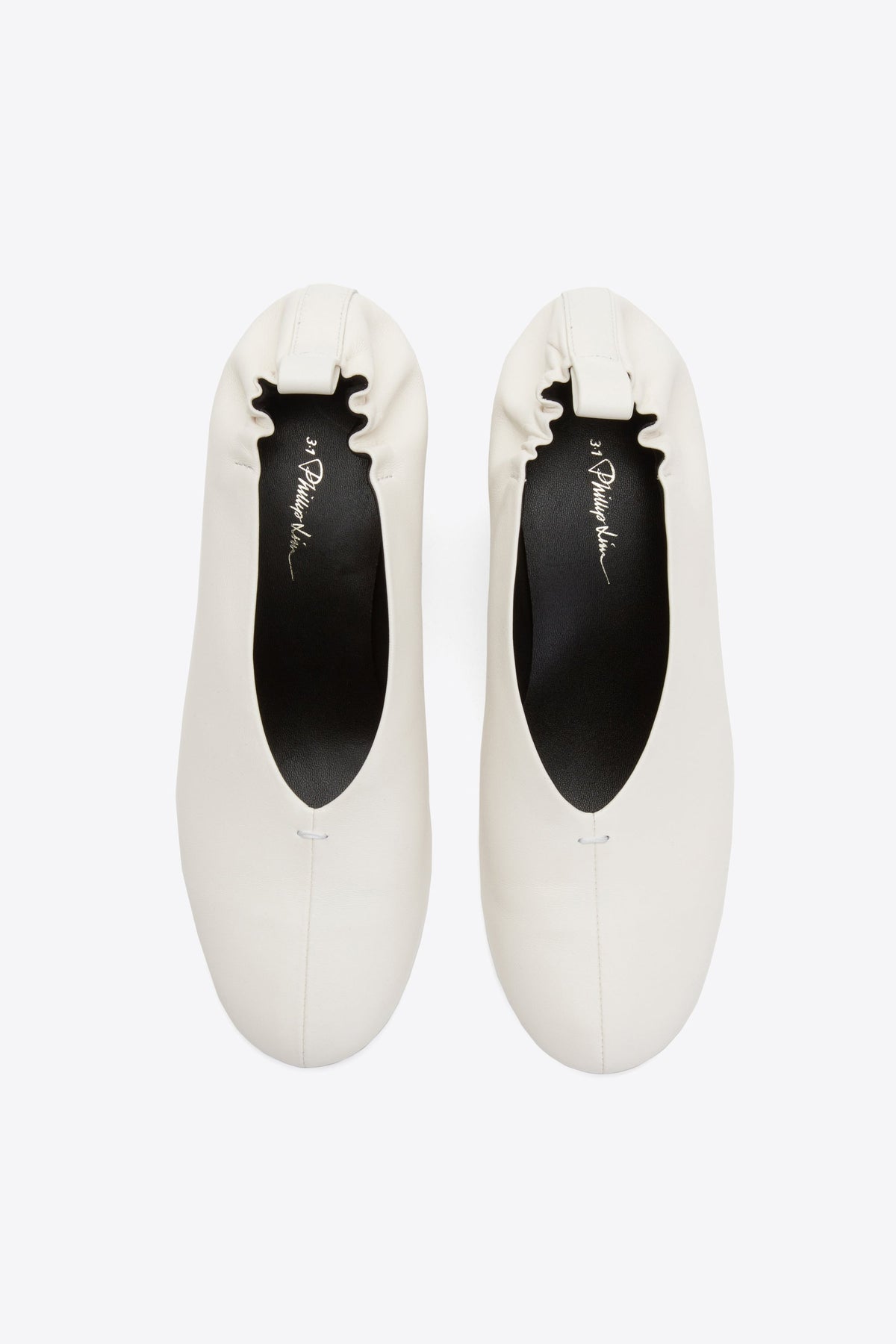 Nadia Ballerina Pumps Ant. White