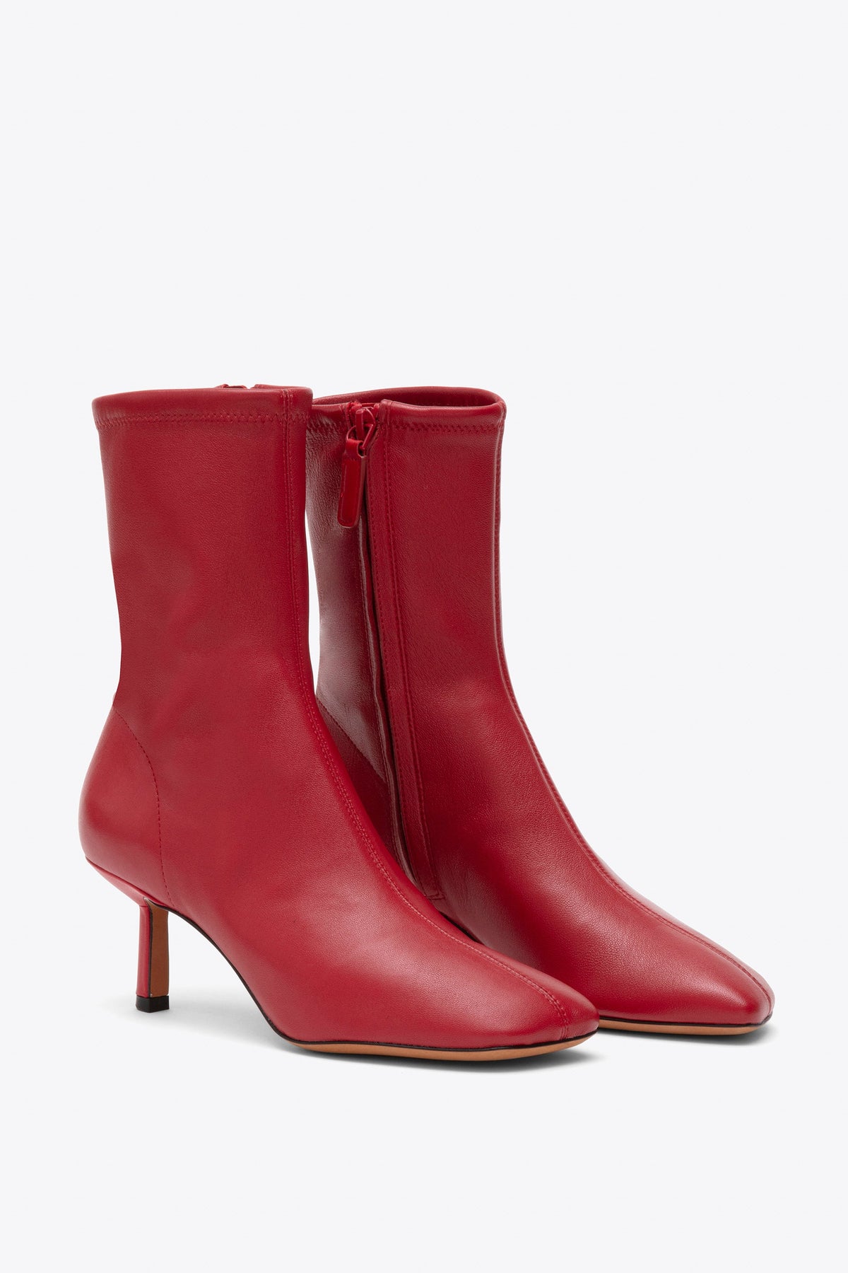 ID Stretch Glove Boot | Women’s 65mm Heels by Phillip Lim Lipstick Red