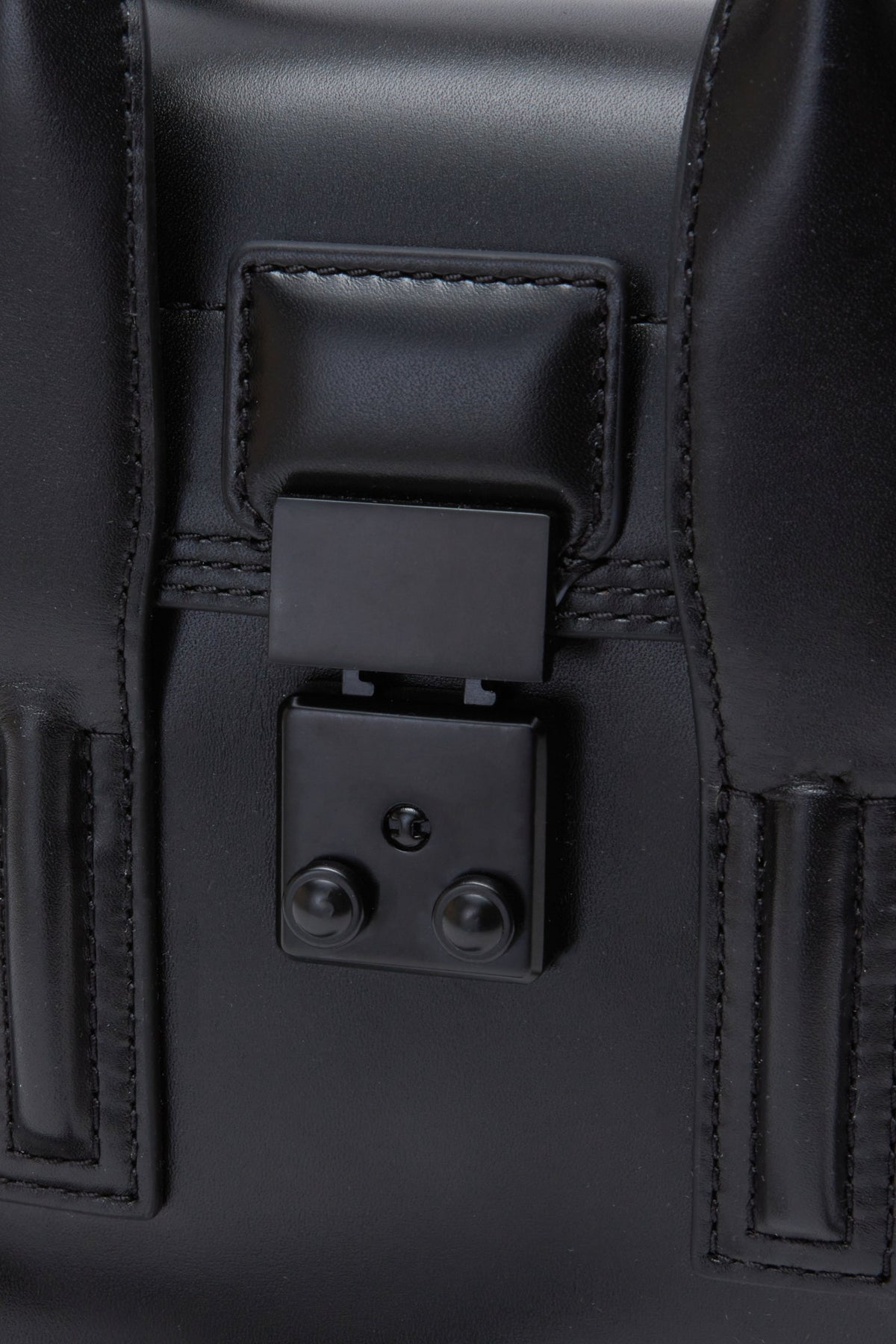 Pashli Mini Satchel Black on Black Black