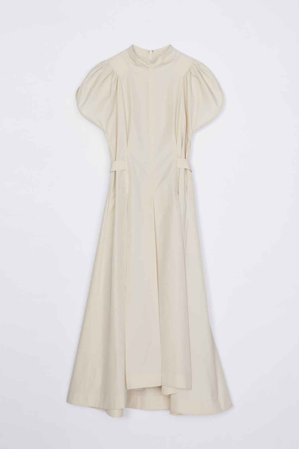 Tulip Sleeve Dress Stone