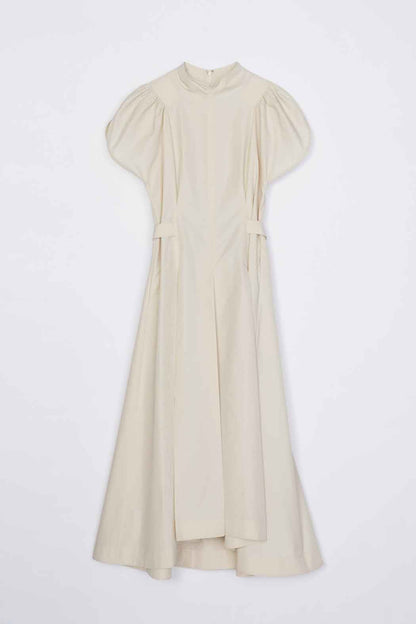 Tulip Sleeve Dress Stone