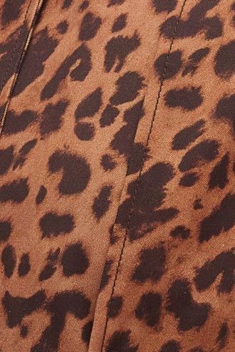 Leopard Print Field Vest Leopard