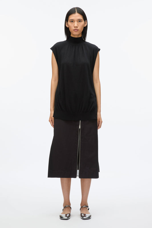 Mockneck Shell Black