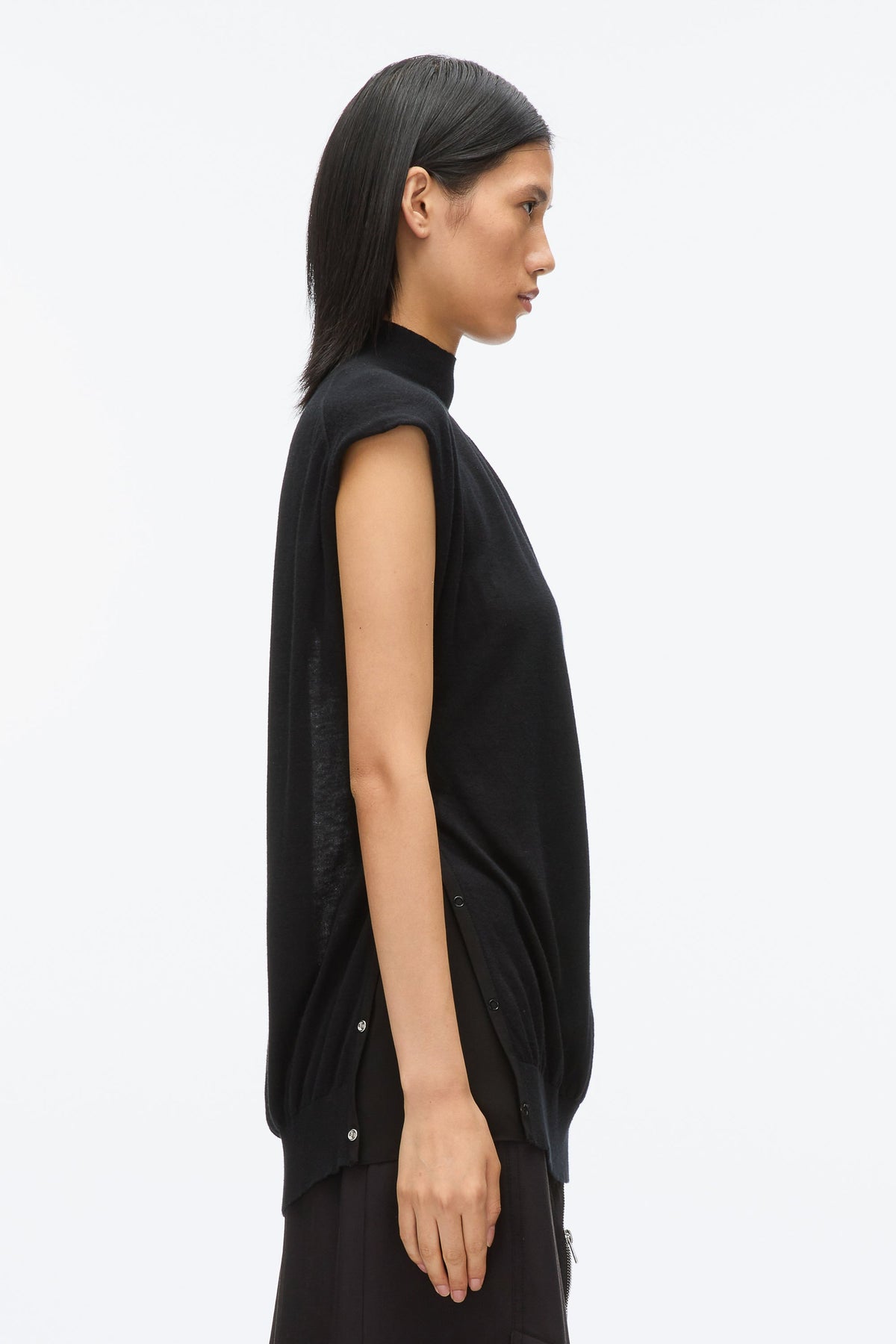 Mockneck Shell Black