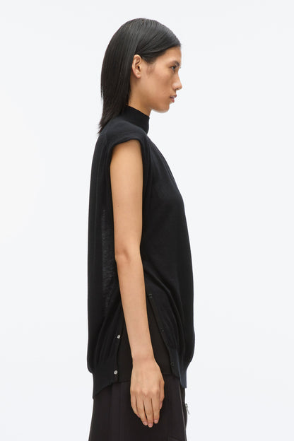 Mockneck Shell Black