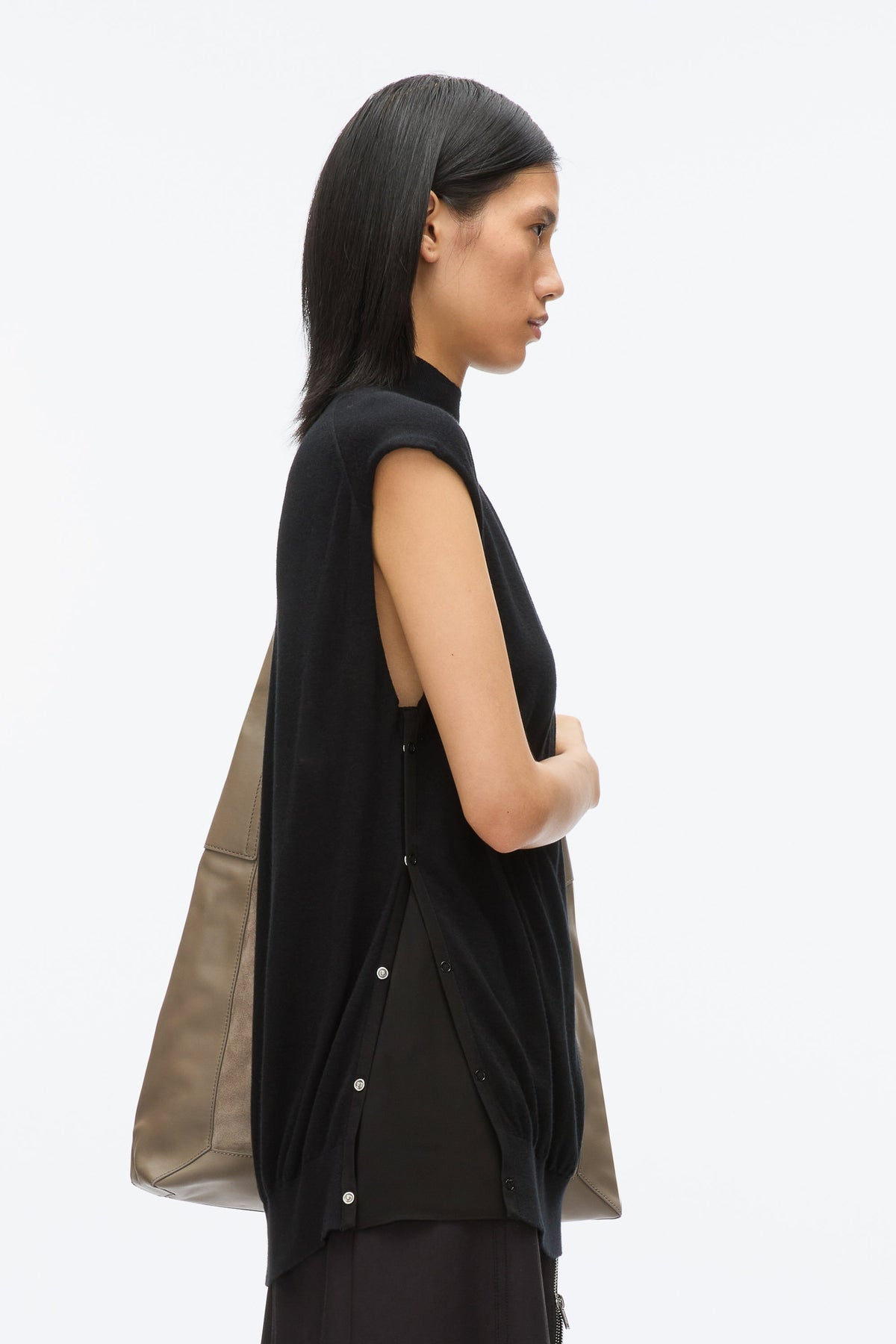 Mockneck Shell Black