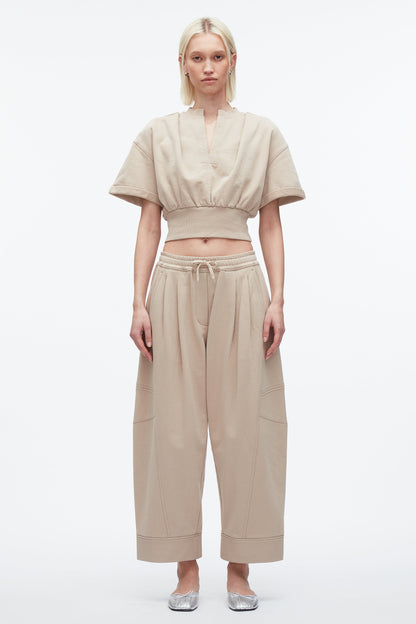 Women Cropped Sweatshirt | Relaxed Styles by 3.1 Phillip Lim Concrete