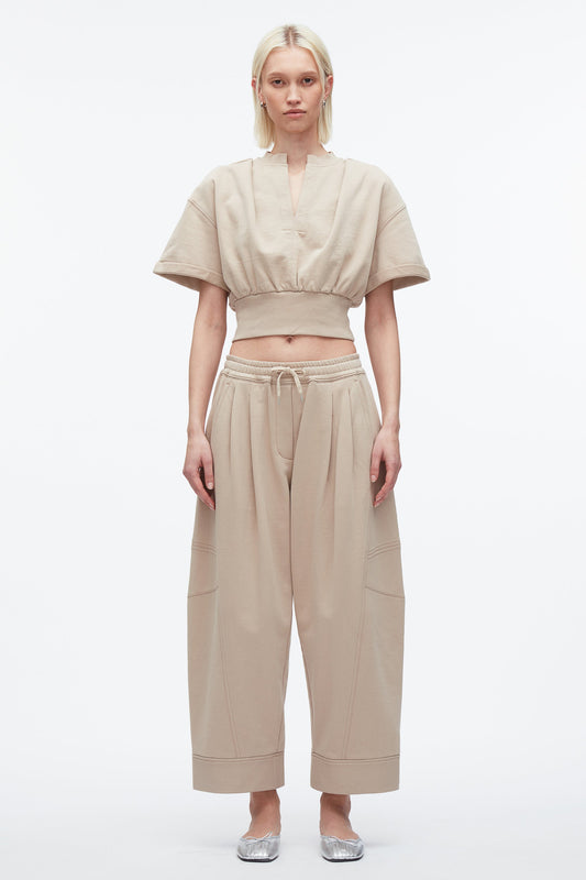 Women Cropped Sweatshirt | Relaxed Styles by 3.1 Phillip Lim Concrete