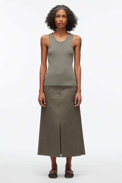 Compact Rib Layering Tank Sage