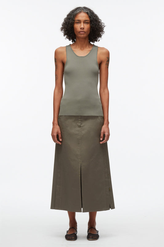 Compact Rib Layering Tank Sage