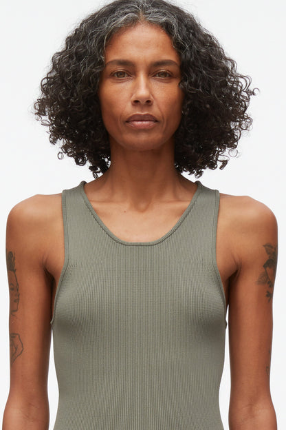 Compact Rib Layering Tank Sage