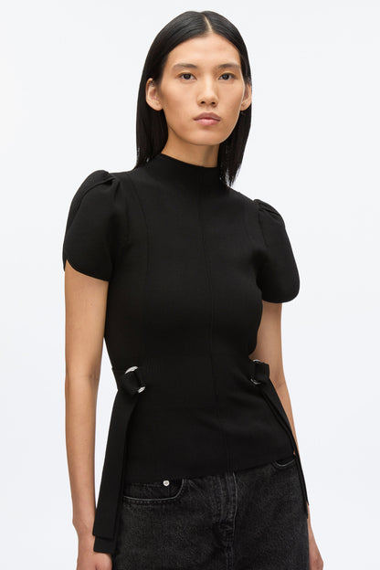 Compact Rib Tulip Top Black