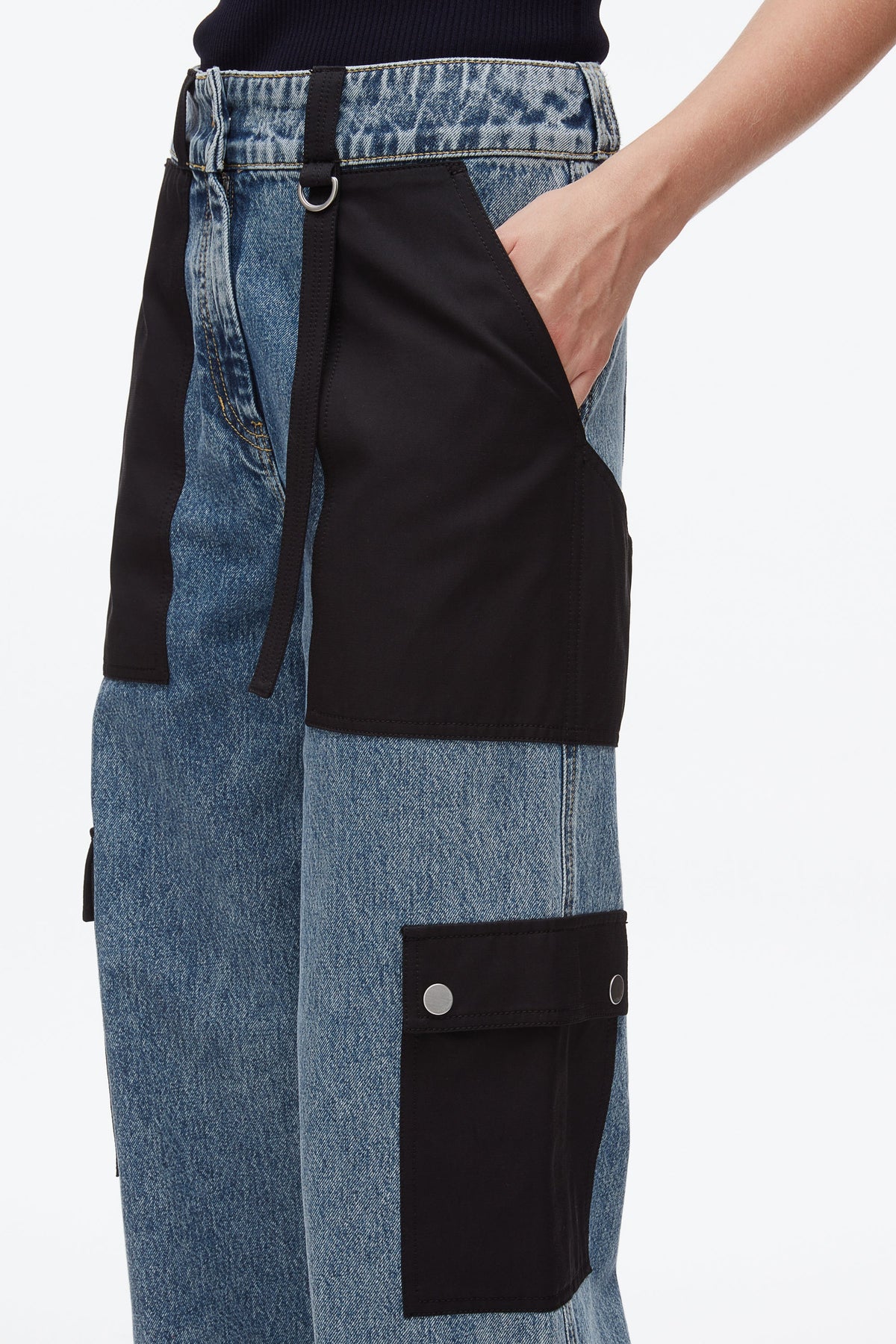 Denim Carpenter Pant Washed Medium Blue