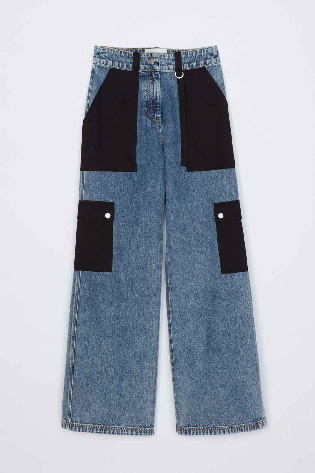 Denim Carpenter Pant Washed Medium Blue