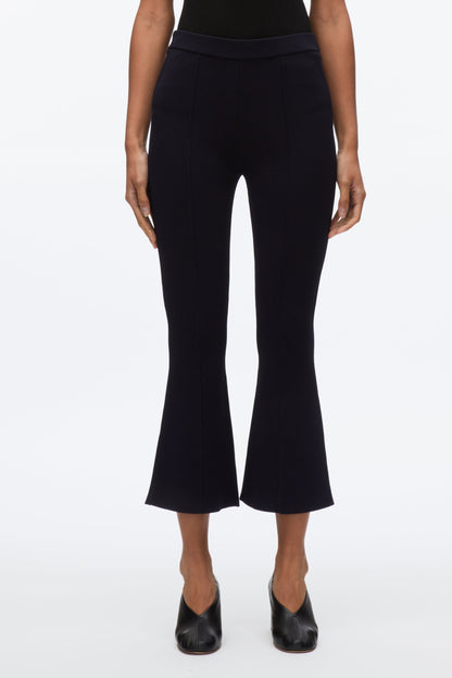 Compact Cropped Kickflare Pant Midnight