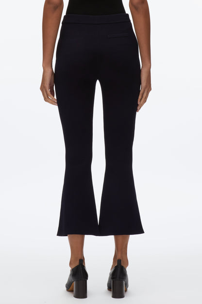 Compact Cropped Kickflare Pant Midnight
