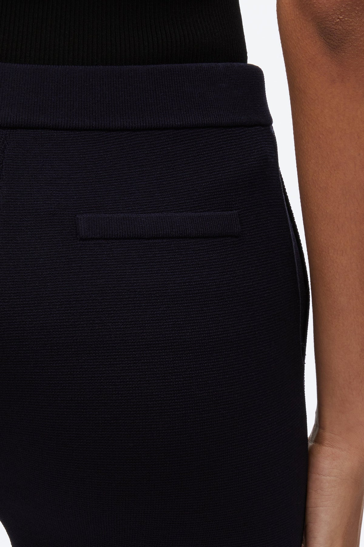 Compact Cropped Kickflare Pant Midnight