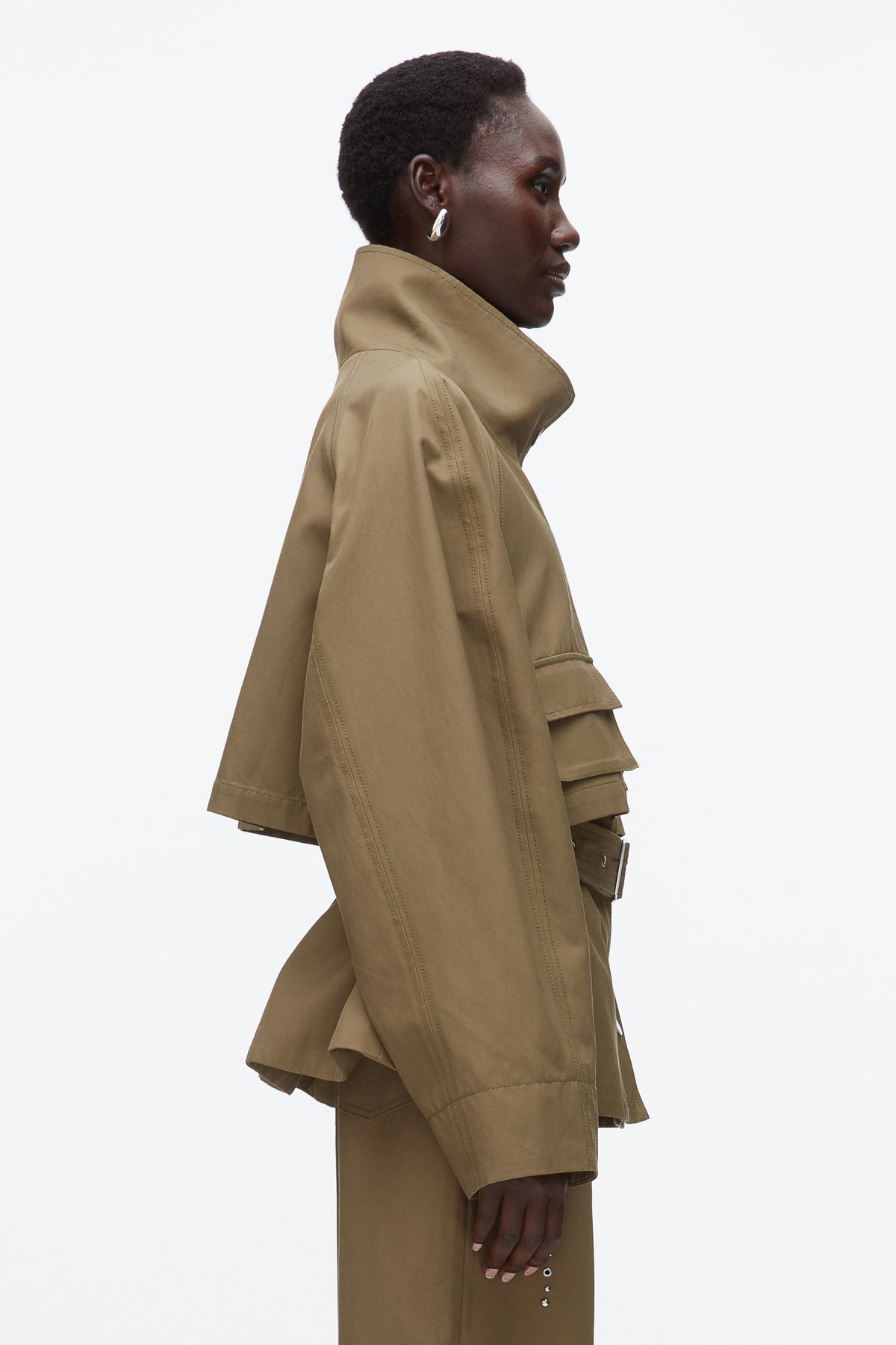 Belted Utility Jacket Caper