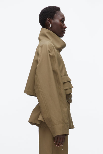 Belted Utility Jacket Caper