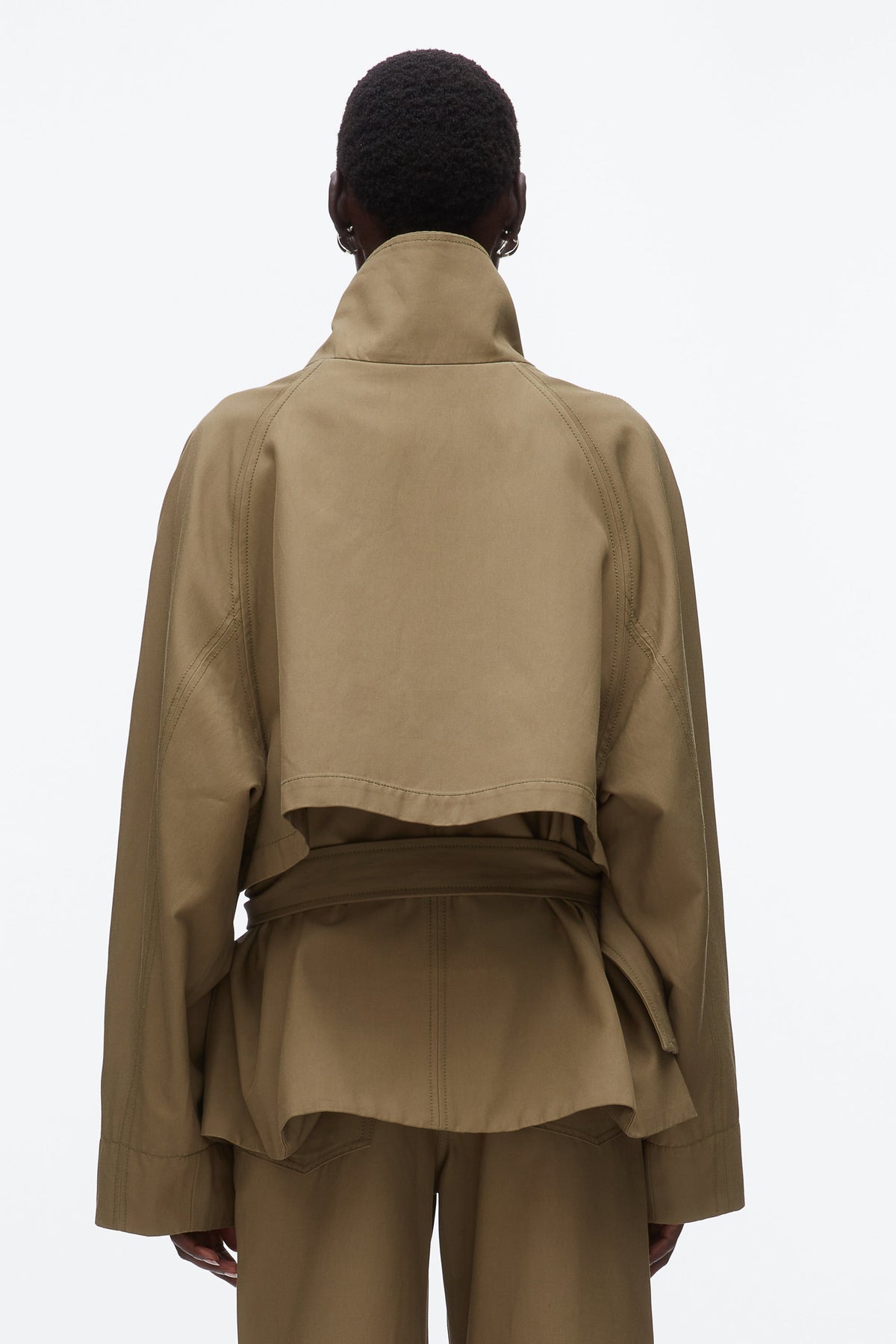 Belted Utility Jacket Caper