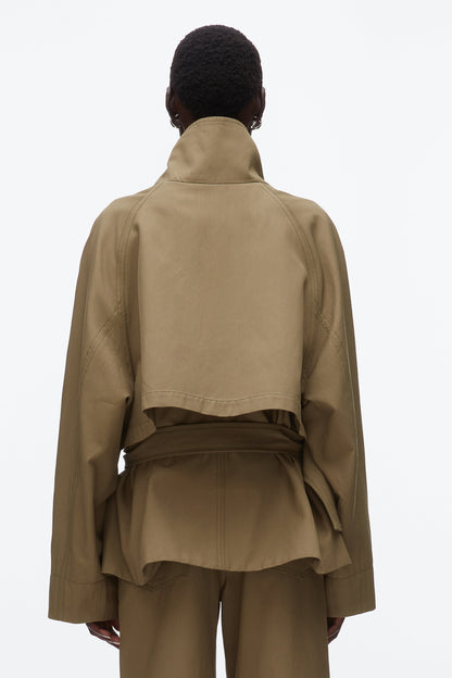 Belted Utility Jacket Caper