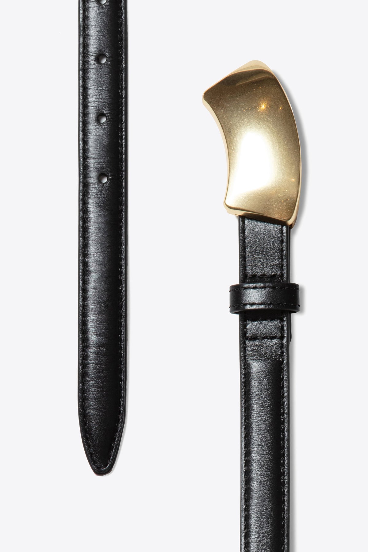 Black ID Belt for Women | Elegant Phillip Lim Accessories Black