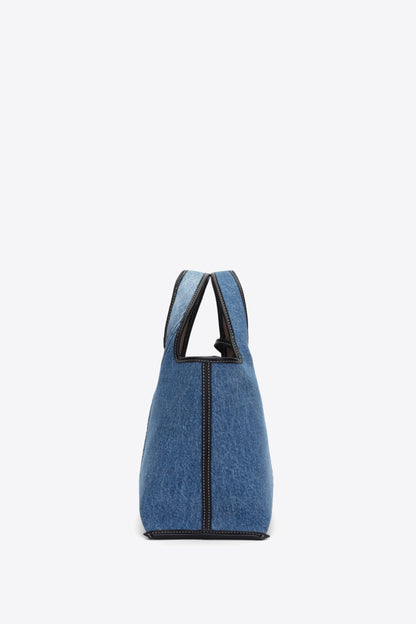 Denim Mini Market Tote Indigo