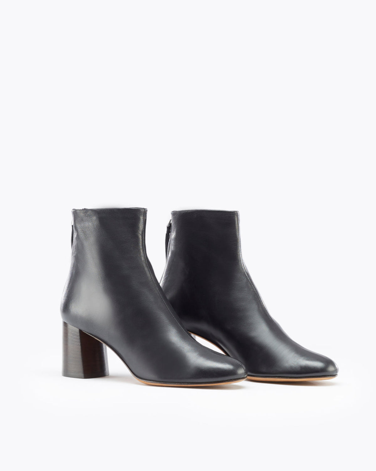 Nadia Heel Boots Black