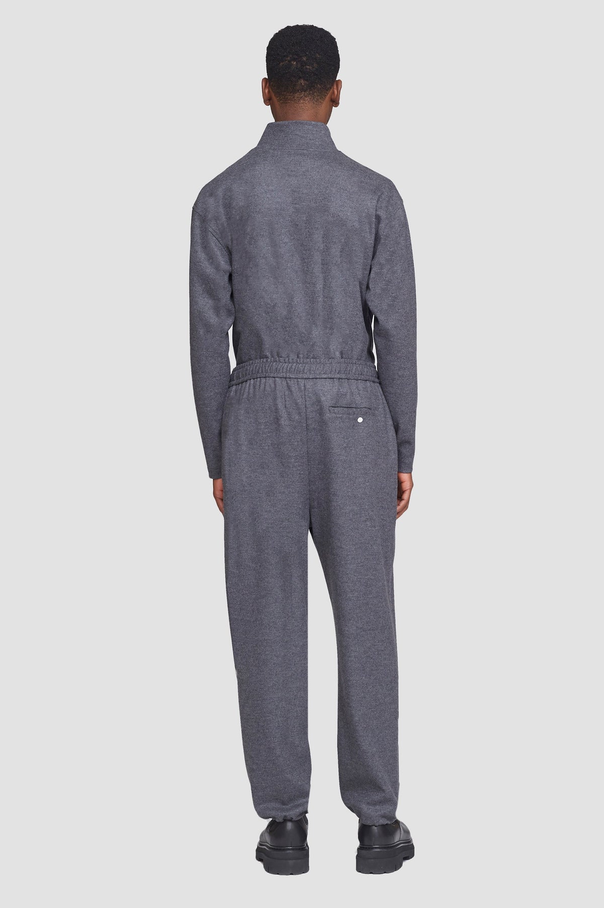 Convertible Leisure Trouser Dark Heather Grey