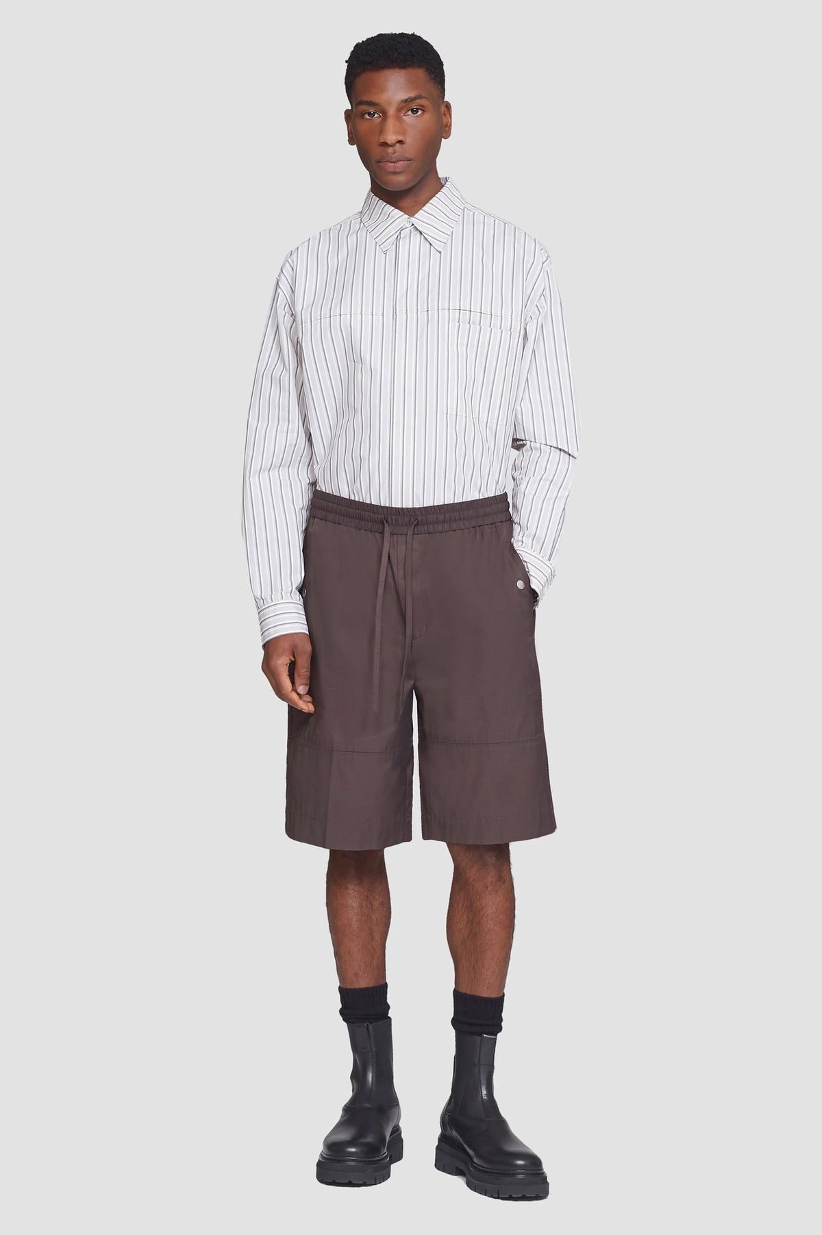 Drawstring Shorts Espresso