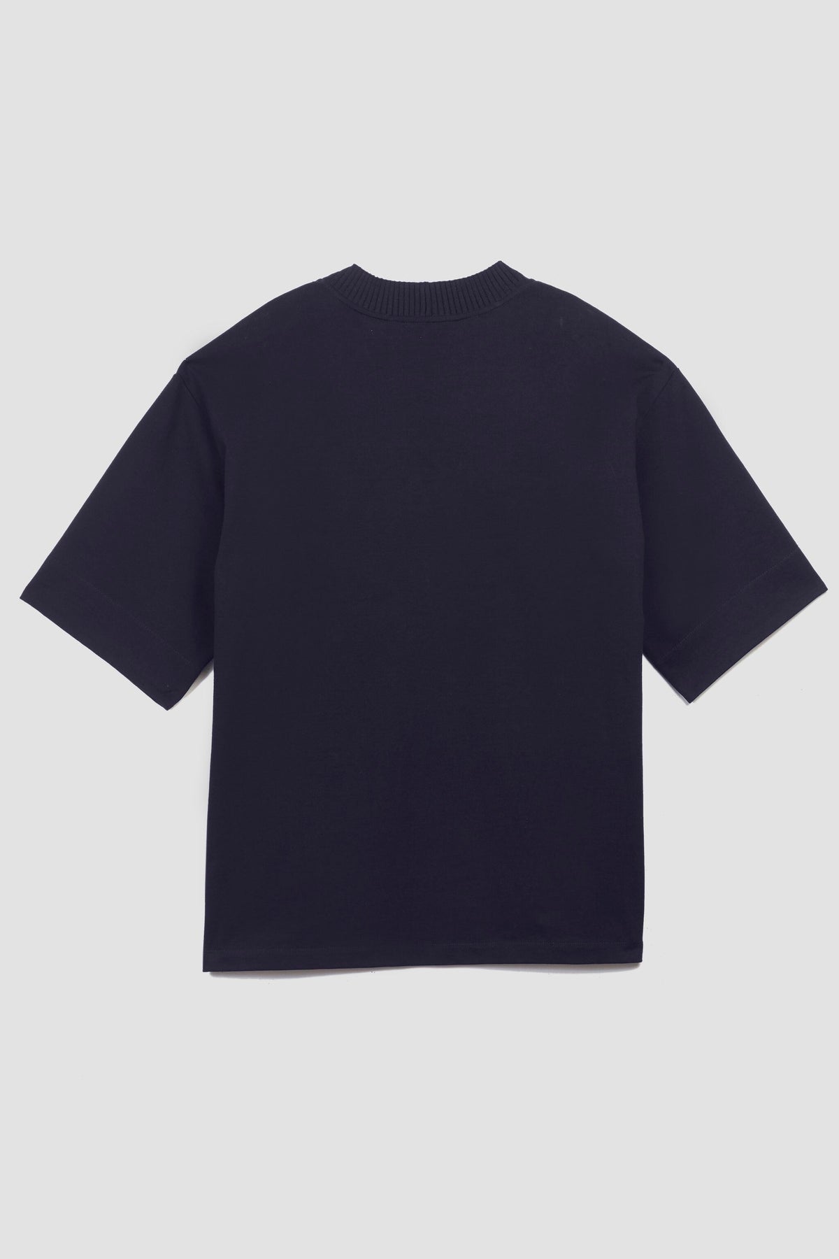 V-Neck Knit Shirt Midnight