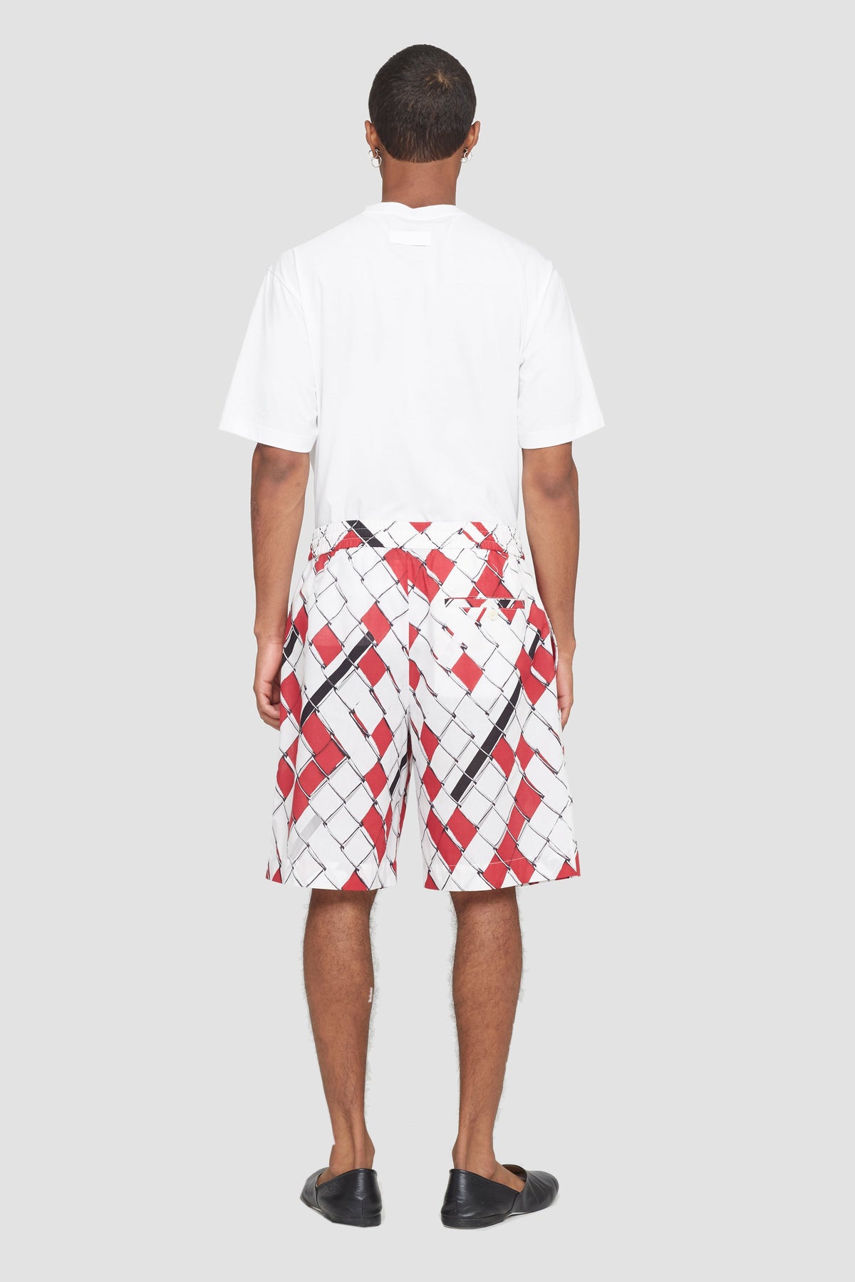 Cruiser Short Red-Wht Multi