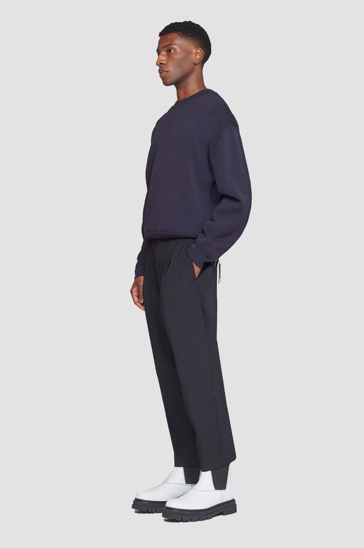 Tapered Trouser Black