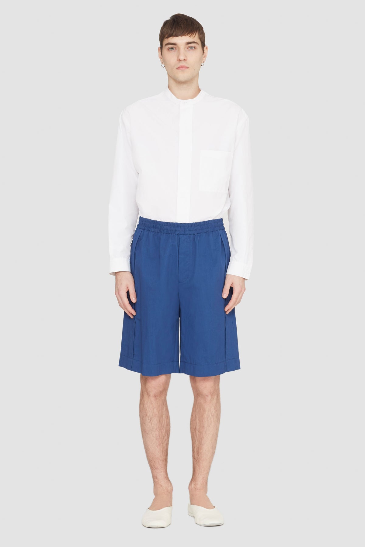 Pull On Shorts Blue