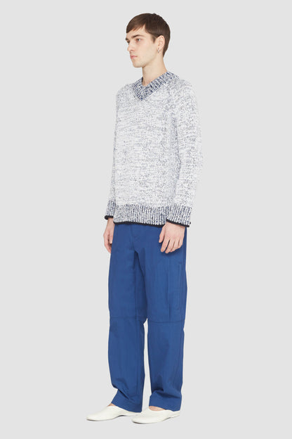 Marl-Knit Jumper Antwht Multi