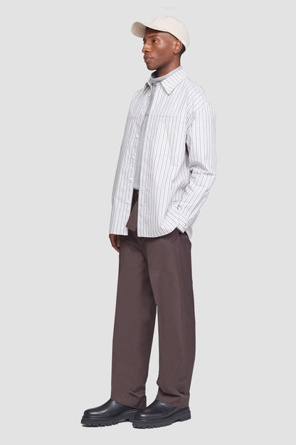 Relaxed Fit Long Sleeve Shirt Clay Multi