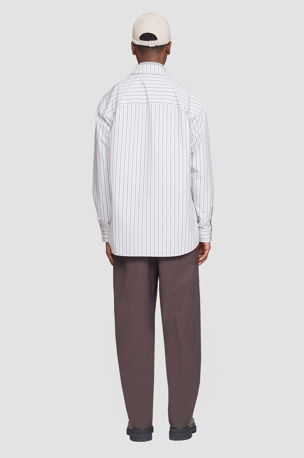 Relaxed Fit Long Sleeve Shirt Clay Multi