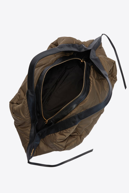 Quilted Luna Large Bag Caper