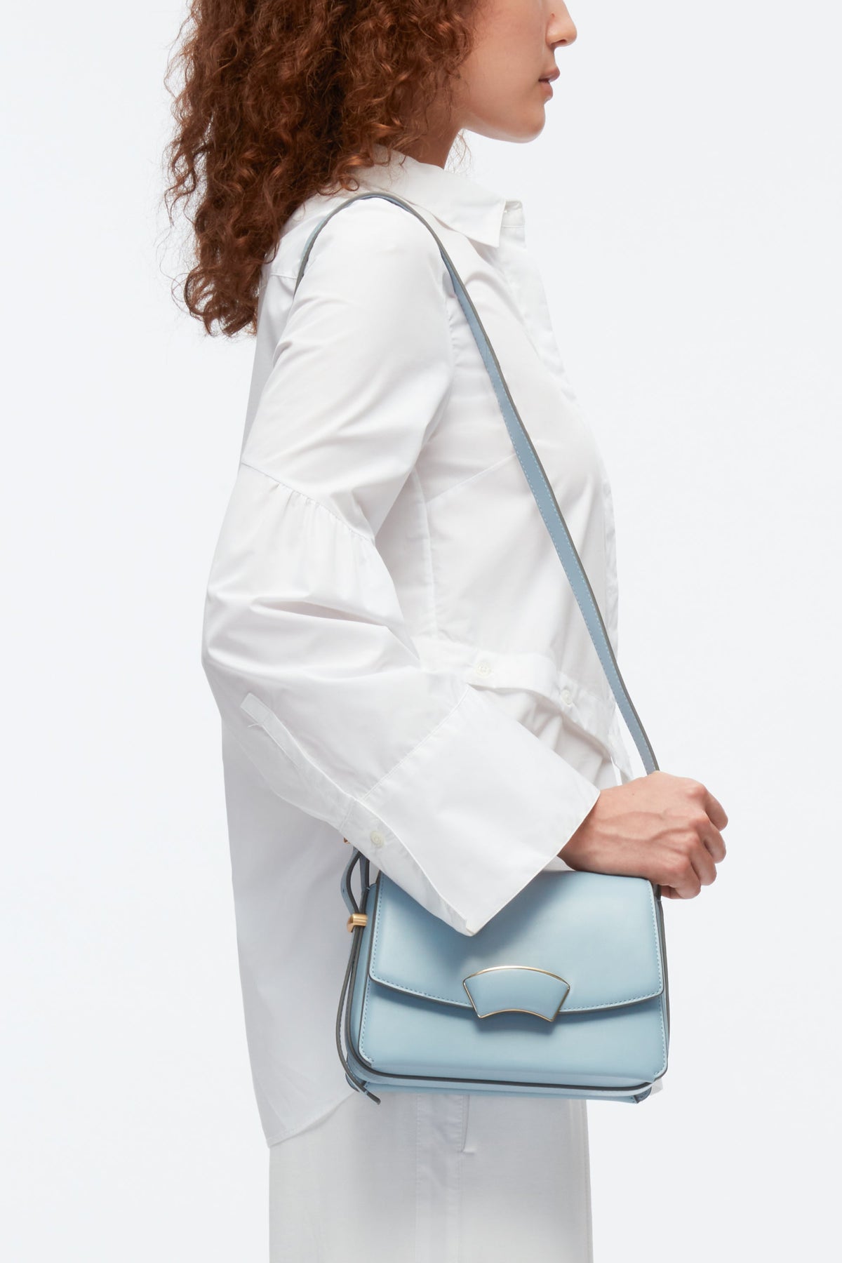 Azure Small ID Shoulder Bag | Stylish Accessories by Phillip Lim Azure