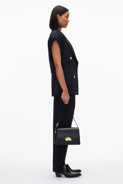 Black ID Medium Shoulder Bag | Elegant Phillip Lim Women’s Bags Black