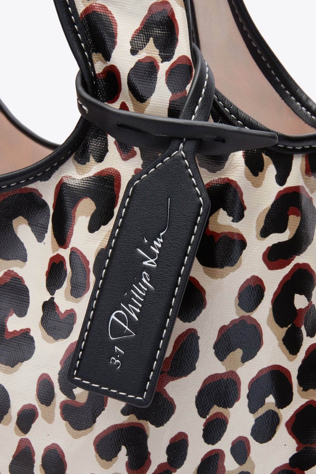 Leopard Print Market Tote Leopard
