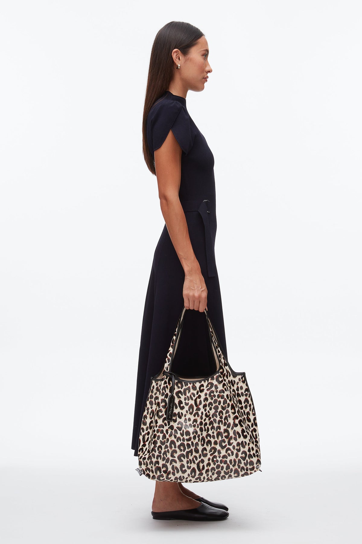 Leopard Print Market Tote Leopard