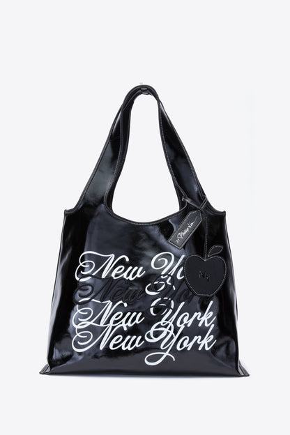 Black We Are NY Market Tote Bag | Stylish Phillip Lim Designs Black