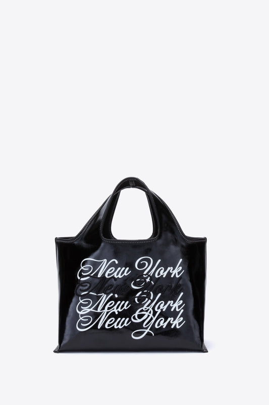 Black We Are NY Mini Market Tote | Phillip Lim Modern Styles Black