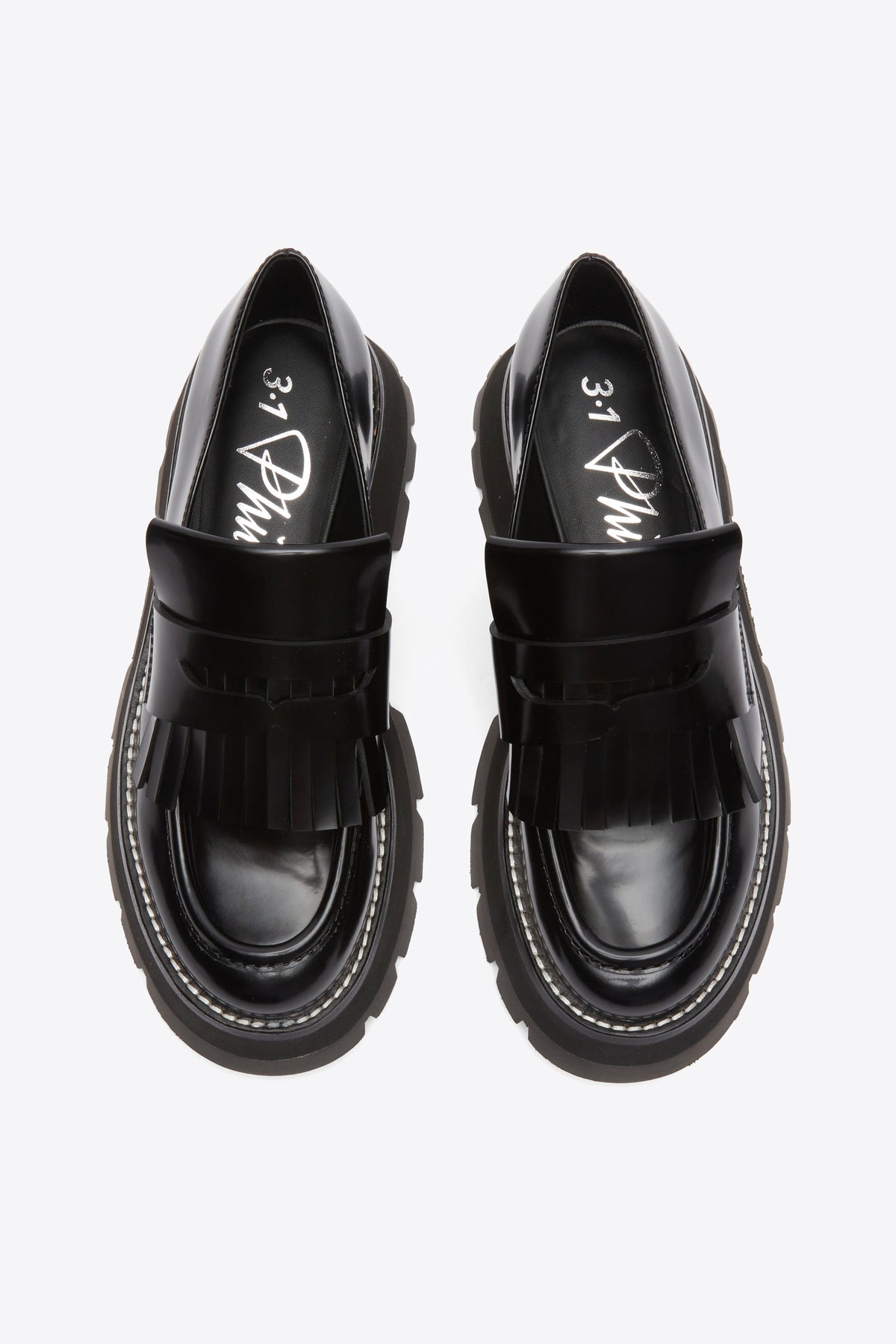 Kate Tassel Loafer Black