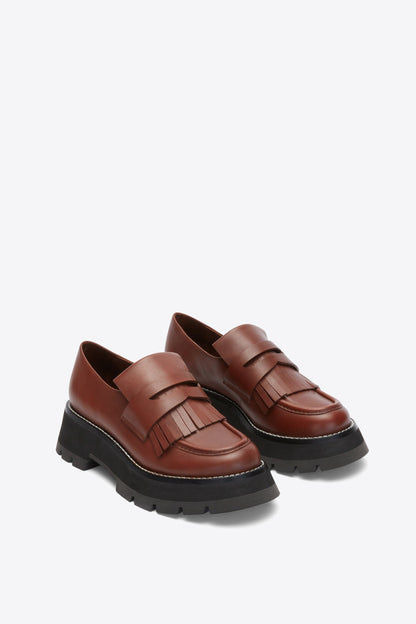 Kate Tassel Loafer Brandy